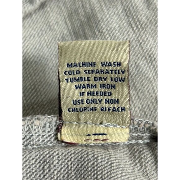 CAbi Women's Denim Jacket in Faded Gray Wash - Sz S - Picture 6 of 6